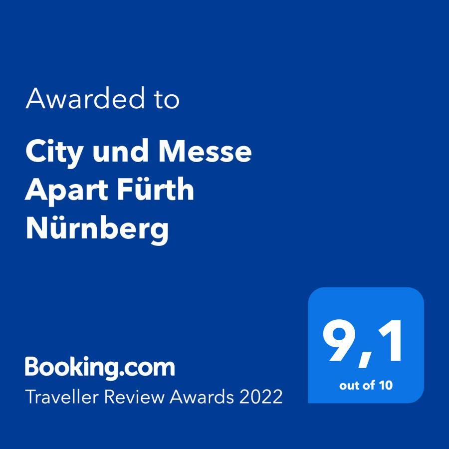 City Und Messe Apart Fuerth Nuernberg Exterior photo